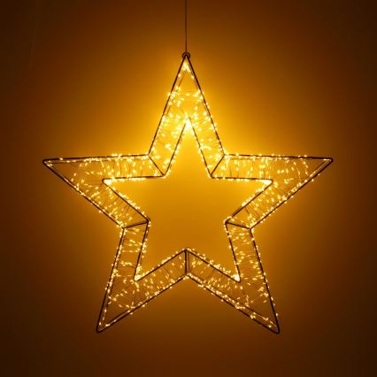Brilagi - Decoración navideña LED para exterior LED/6W/230V IP44 50x48 cm estrella