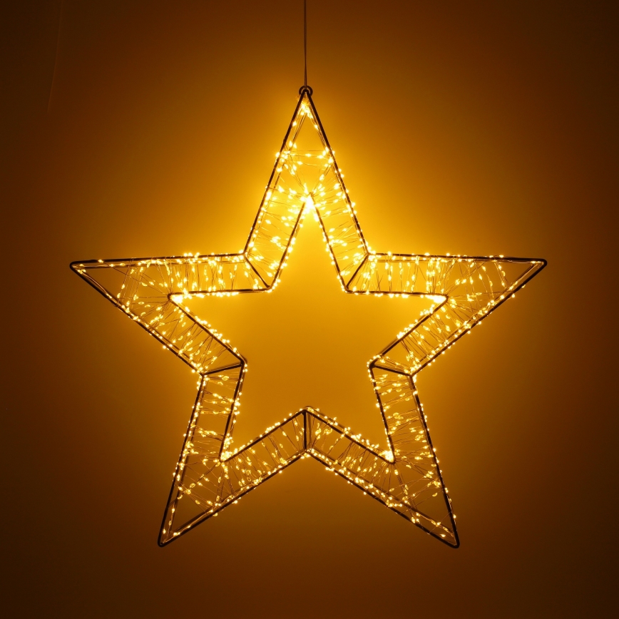 Brilagi - Decoración navideña LED para exterior LED/6W/230V IP44 50x48 cm estrella