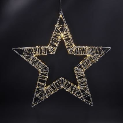 Brilagi - Decoración navideña LED para exterior LED/6W/230V IP44 50x48 cm estrella