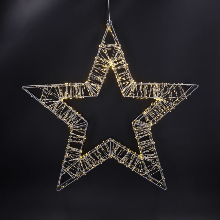 Brilagi - Decoración navideña LED para exterior LED/6W/230V IP44 50x48 cm estrella