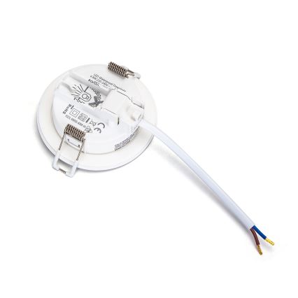 Brilagi - Downlight empotrado para baño LED/12W/230V 3000K blanco IP65