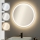 Brilagi - Espejo de baño con calefacción LED AVA PRO LED/18,5W/230V diámetro 60 cm IP44 IRC 90 regulable + CCT