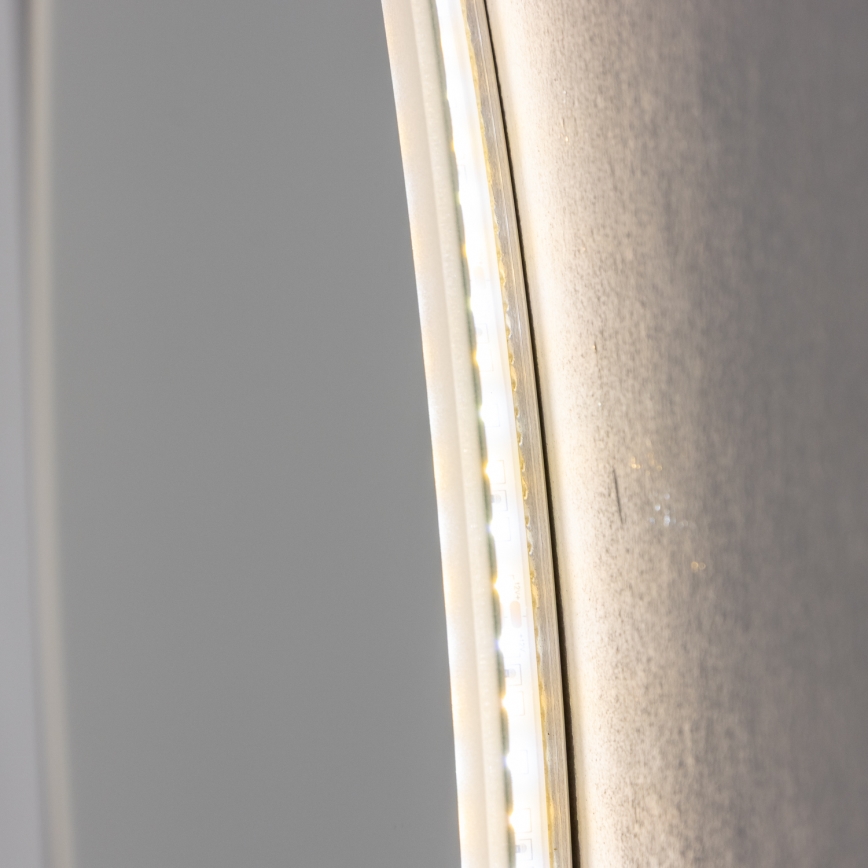 Brilagi - Espejo de baño LED CUNEO LED/19W/230V Ø 60 cm IP44 CRI 90 regulable + CCT