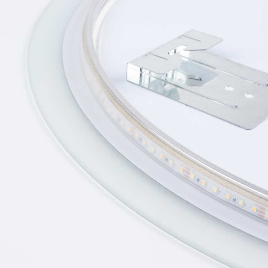 Brilagi - Espejo de baño LED CUNEO LED/19W/230V Ø 60 cm IP44 CRI 90 regulable + CCT