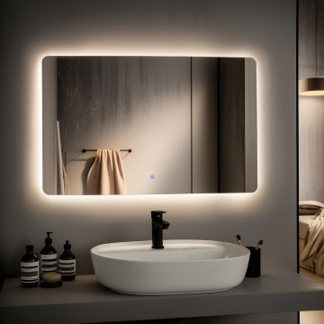 Brilagi - Espejo de baño LED COMO LED/30W/230V 60x90 cm IP44 CRI 90 regulable + CCT