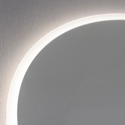 Brilagi - Espejo de baño LED CUNEO LED/25W/230V Ø 80 cm IP44 CRI 90 regulable + CCT