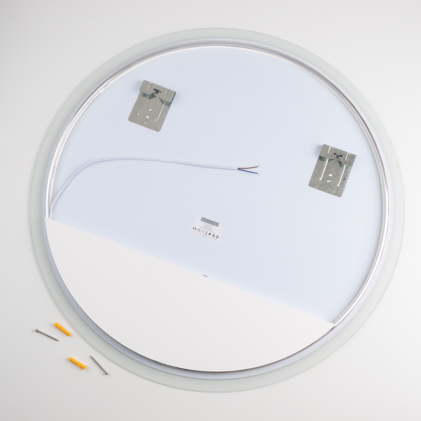 Brilagi - Espejo de baño LED CUNEO LED/25W/230V Ø 80 cm IP44 CRI 90 regulable + CCT