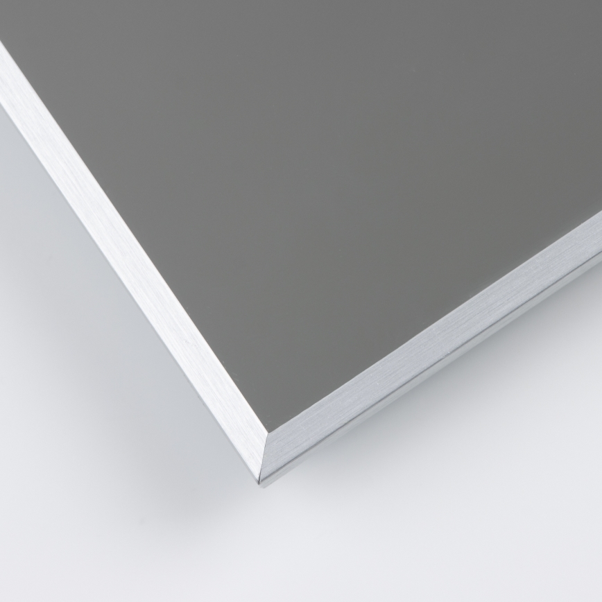 Brilagi - Espejo de baño LED DESIO LED/28W/230V 60x80 cm plateado IP44 CRI 90 regulable + CCT