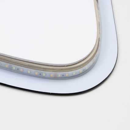 Brilagi - Espejo de baño LED GOCCIA LED/19W/230V 67x50 cm IP44 IRC 90 regulable + CCT