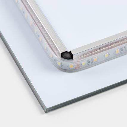 BRILAGI - LED Espejo de baño LUCE LED/24W/230V 60x60 cm IP44 CRI 90 regulable + CCT