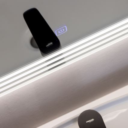 Brilagi - Espejo de baño LED MELZO LED/28W/230V 60x80 cm IP44 IRC 90 regulable + CCT