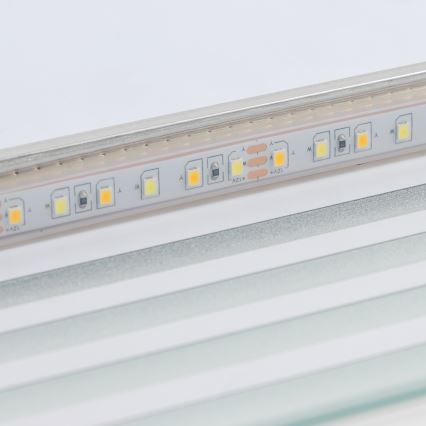 Brilagi - Espejo de baño LED MELZO LED/28W/230V 60x80 cm IP44 IRC 90 regulable + CCT