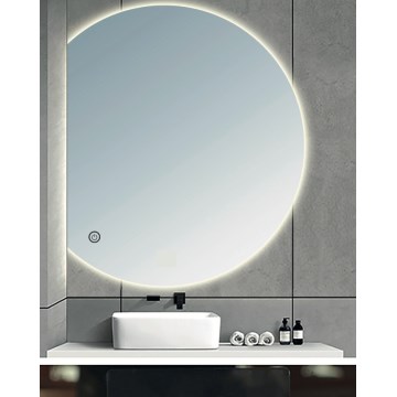 Brilagi - Espejo de baño LED MEZZO LED/25W/230V 80x70 cm IP44 IRC 90 regulable + CCT