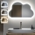 Brilagi - Espejo de baño LED NUVOLA LED/19W/230V 37x60 cm IP44 CRI 90 regulable + CCT