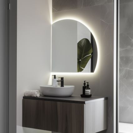 Brilagi - Espejo de baño LED QUARTIERE LED/25W/230V 70x75 cm IP44 CRI 90 regulable + CCT