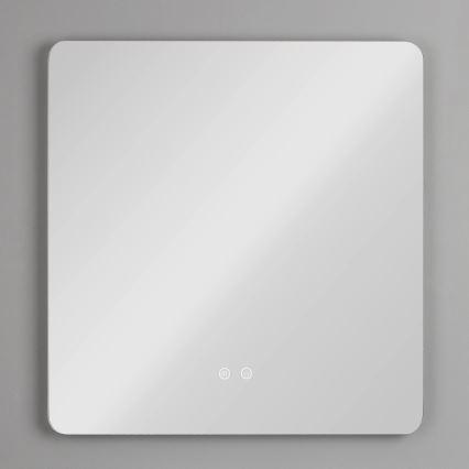 Brilagi - Espejo de baño con calefacción LED DIANA LED/17W/230V 60x60 cm IP44 CRI 90 regulable + CCT