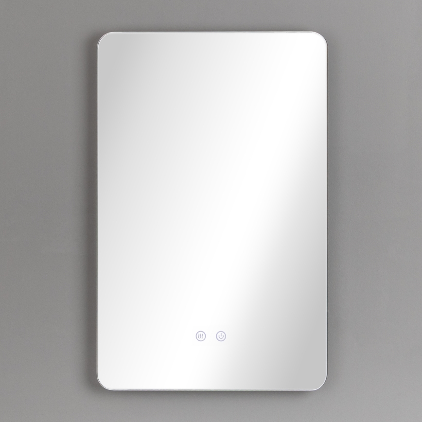 Brilagi - Espejo de baño LED con calefacción antivaho DIANA LED/13W/230V 60x40 cm IP44 CRI 90 regulable + CCT
