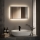 Brilagi - Espejo de baño LED SUELLO LED/20W/230V 40x60 cm negro IP44 IRC 90 regulable + CCT
