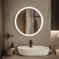 Brilagi - Espejo de baño LED TORINO LED/19W/230V Ø 60 cm, plateado, IP44, CRI 90, regulable + CCT