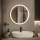 Brilagi - Espejo de baño LED TORINO LED/19W/230V Ø 60 cm, plateado, IP44, CRI 90, regulable + CCT