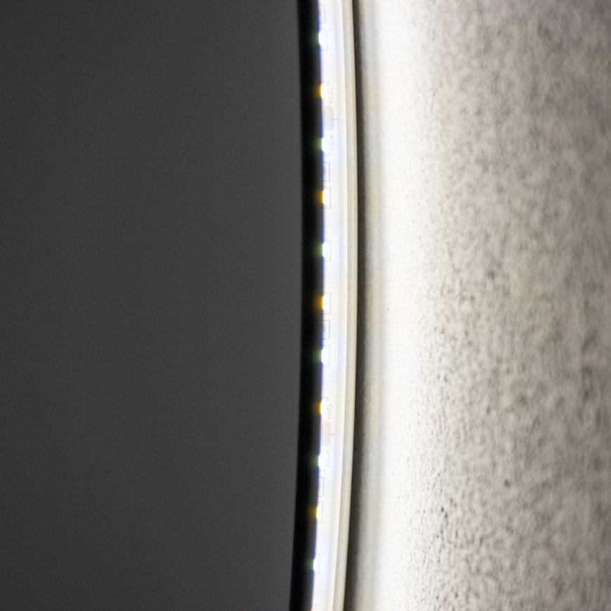 Brilagi - Espejo de baño LED LUNA LED/19W/230V Ø 60 cm IP44 CRI 90 regulable + CCT