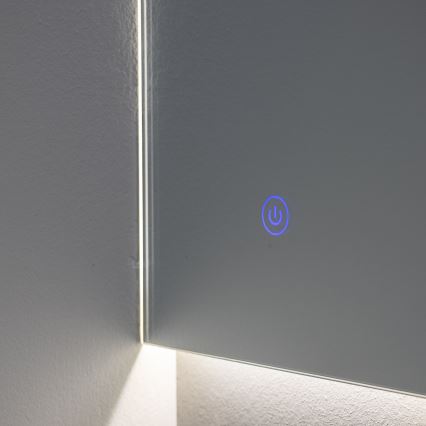 Brilagi - Espejo de baño LED QUARTIERE LED/18W/230V 50x55 cm IP44 IRC 90 regulable + CCT