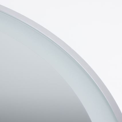 Brilagi - Espejo de baño LED TORINO LED/19W/230V Ø 60 cm, plateado, IP44, CRI 90, regulable + CCT