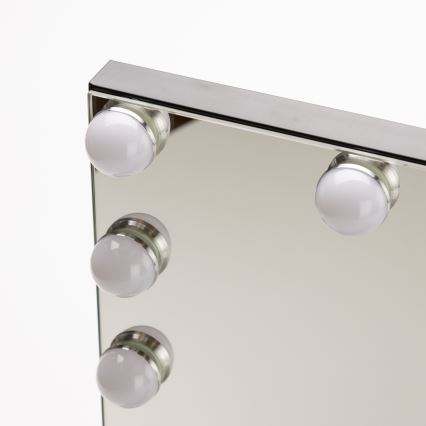 Brilagi - Espejo de maquillaje LED regulable HOLLYWOOD LED/15W/230V 3000/4000/6500K
