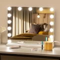 Brilagi - Espejo de maquillaje LED regulable HOLLYWOOD LED/15W/230V 3000/4000/6500K