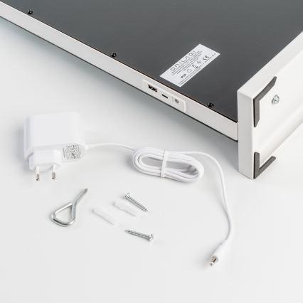 BRILAGI - LED Espejo de maquillaje regulable HOLLYWOOD LED/15W/230V CCT + 2x USB 55x77 cm blanco
