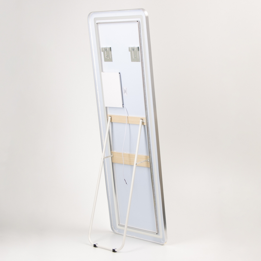 Brilagi - Espejo de pie BELLEZA LED/42W/230V 160x50 cm IP44 CRI 90 regulable + CCT