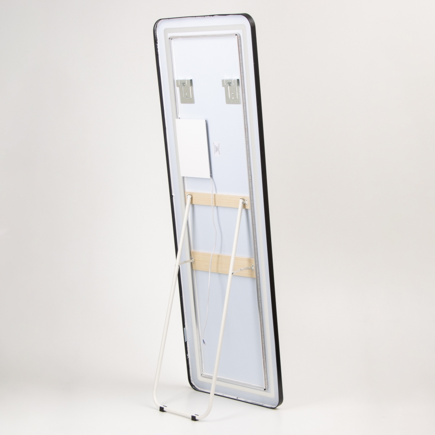 Brilagi - Espejo de pie LED BELLEZA LED/42W/230V 160x50 cm IP44 CRI 90 regulable + CCT