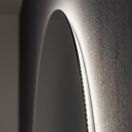 Brilagi - Espejo de baño LED LUNA LED/26W/230V diámetro 80 cm IP44 CRI 90 regulable + CCT