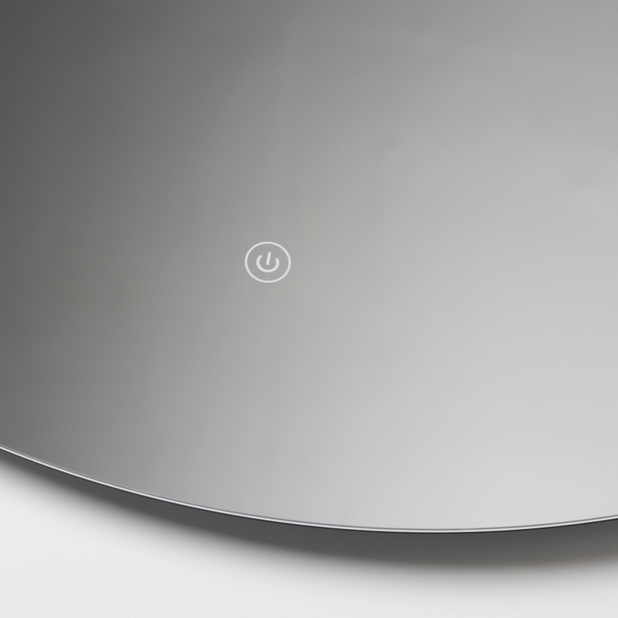 Brilagi - Espejo de baño LED LUNA LED/26W/230V diámetro 80 cm IP44 CRI 90 regulable + CCT