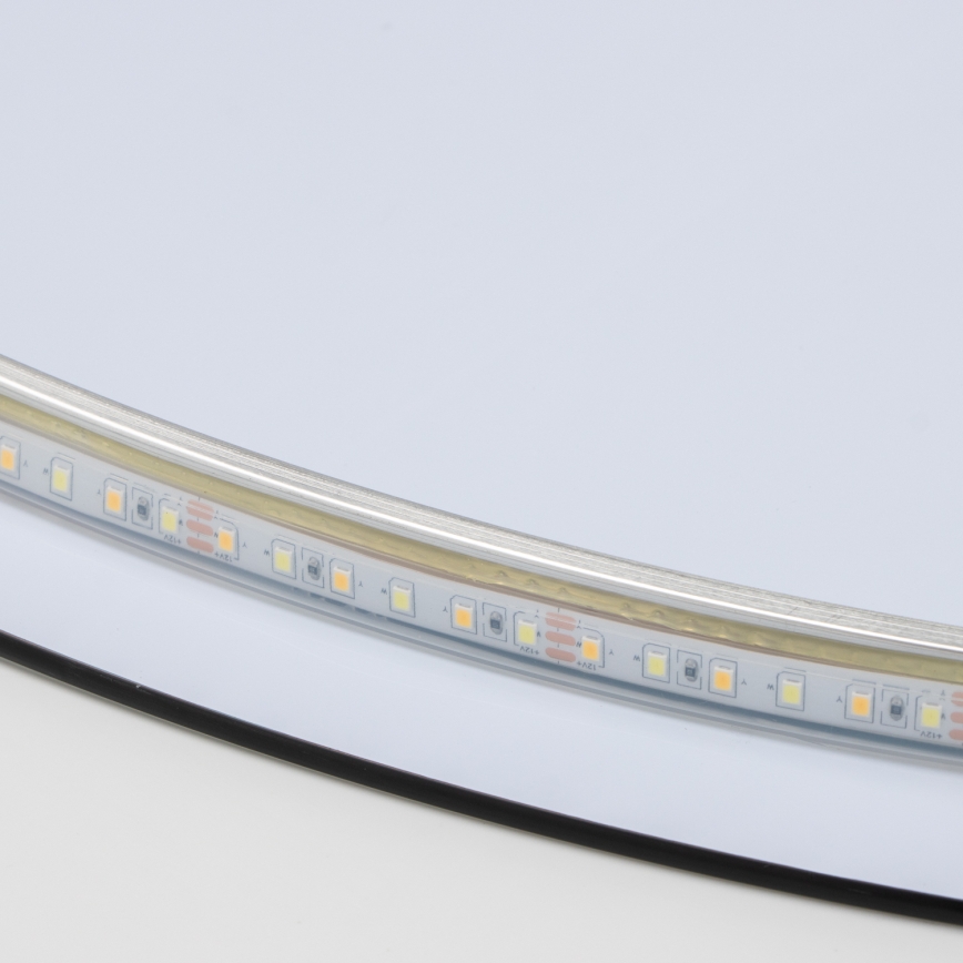 Brilagi - Espejo de baño LED LUNA LED/26W/230V diámetro 80 cm IP44 CRI 90 regulable + CCT