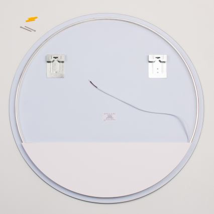 Brilagi - Espejo de baño LED LUNA LED/26W/230V diámetro 80 cm IP44 CRI 90 regulable + CCT