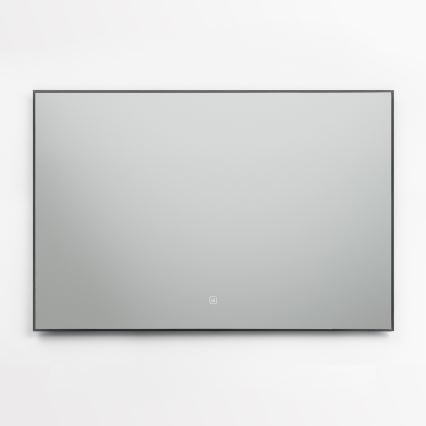 Brilagi - Espejo de baño LED SUELLO LED/30W/230V 60x90 cm negro IP44 IRC 90 regulable + CCT