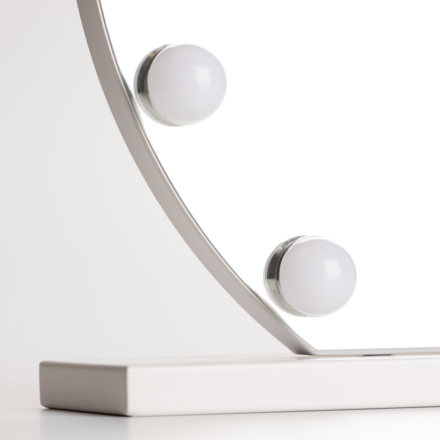 Brilagi - Espejo de maquillaje LED regulable HOLLYWOOD LED/12W/230V 3000/4000/6500K
