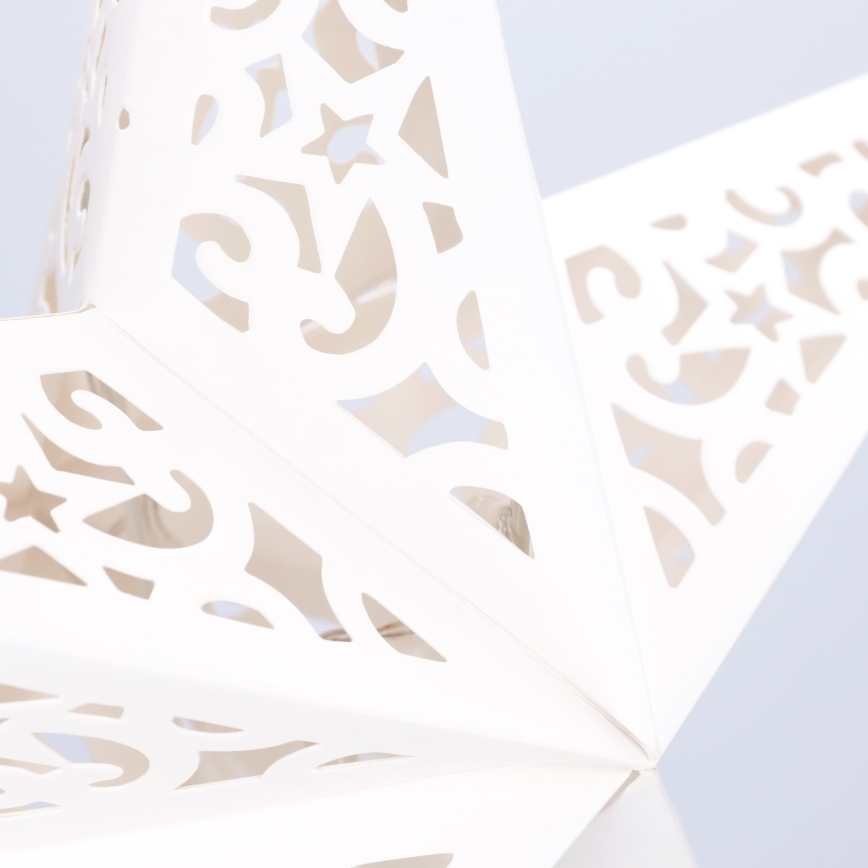 BRILAGI - Estrella navideña LED, 60x40 cm, LED/3xAA