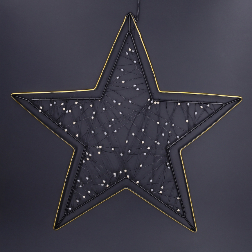 Brilagi - Estrella navideña LED para exterior, 2,6W/230V, IP44, 47x45 cm