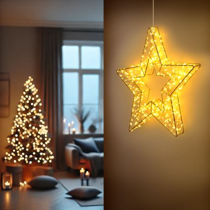 Brilagi - Estrella navideña LED para exterior 480xLED/230V IP44