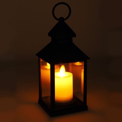 Brilagi - Farol decorativo navideño LED/3xAAA