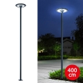 Brilagi - Farola LED de exterior con poste de 4 m URBANSPARK LED/120W/230V antracita IP65