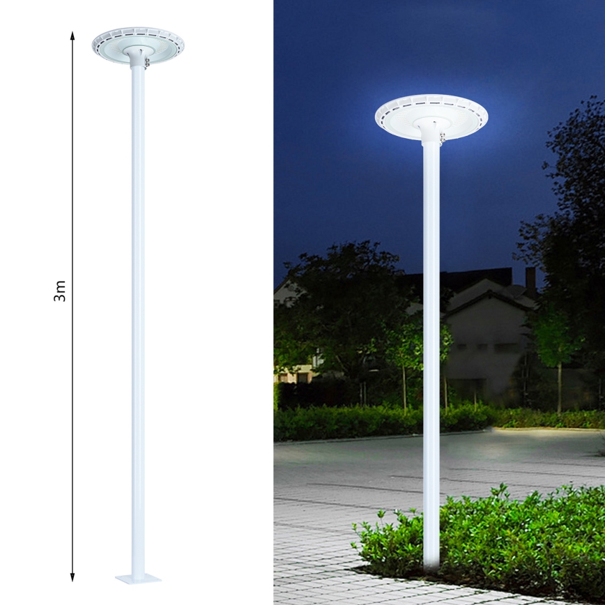 Brilagi - Farola LED de exterior URBANSPARK LED/120W/230V blanca IP65
