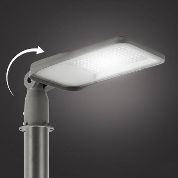Brilagi - Farola LED exterior con articulación URBANLIGHT LED/100W/230V gris IP65