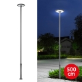 Brilagi - Farola LED exterior con poste de 5 m URBANSPARK LED/120W/230V antracita IP65