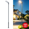 Brilagi - Farola LED exterior con poste y articulación de 5 m URBANLIGHT LED/200W/230V antracita IP65