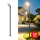 Brilagi - Farola LED exterior con poste y brazo articulado de 3 m URBANLIGHT LED/50W/230V negra IP65