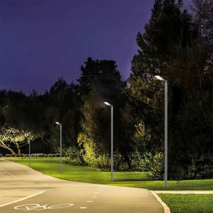 BRILAGI - Farola LED exterior URBANLIGHT LED/100W/230V gris IP65