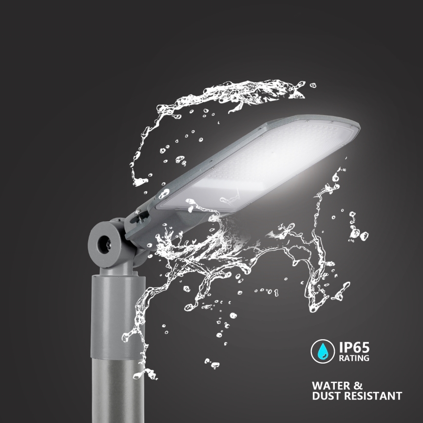 BRILAGI - Farola LED exterior URBANLIGHT LED/100W/230V gris IP65